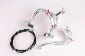 Knijprem -Set hinter Aluminium Silber