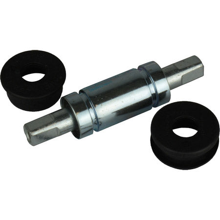 Bottomhalterung 128 x 38 mm Press-Fit-Jis Silber