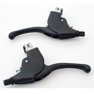 Saccon Bremsgriff Set Junior 22,2 mm PVC Schwarz