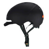 Melonenhelm mit Beleuchtung E-Serie Black Ice M-L