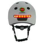 Melonenhelm mit Beleuchtung E-Serie Metropolis XL-XXL