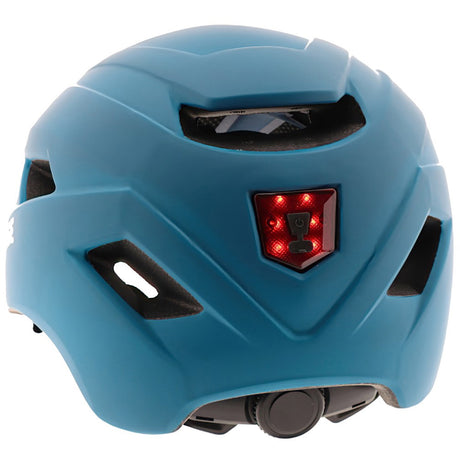 Mirage Urban-Helm E-Bike LED 55-58 cm mattblau