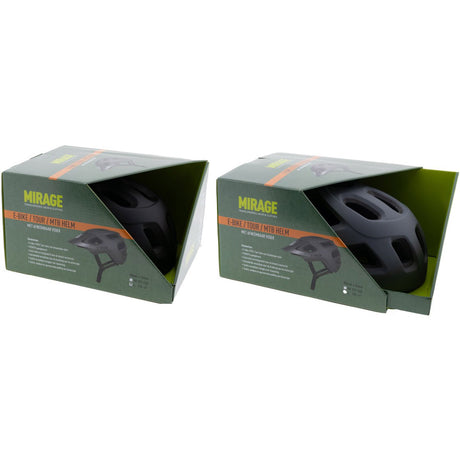 Mirage urban helm e-bike led 55-58cm mat blauw