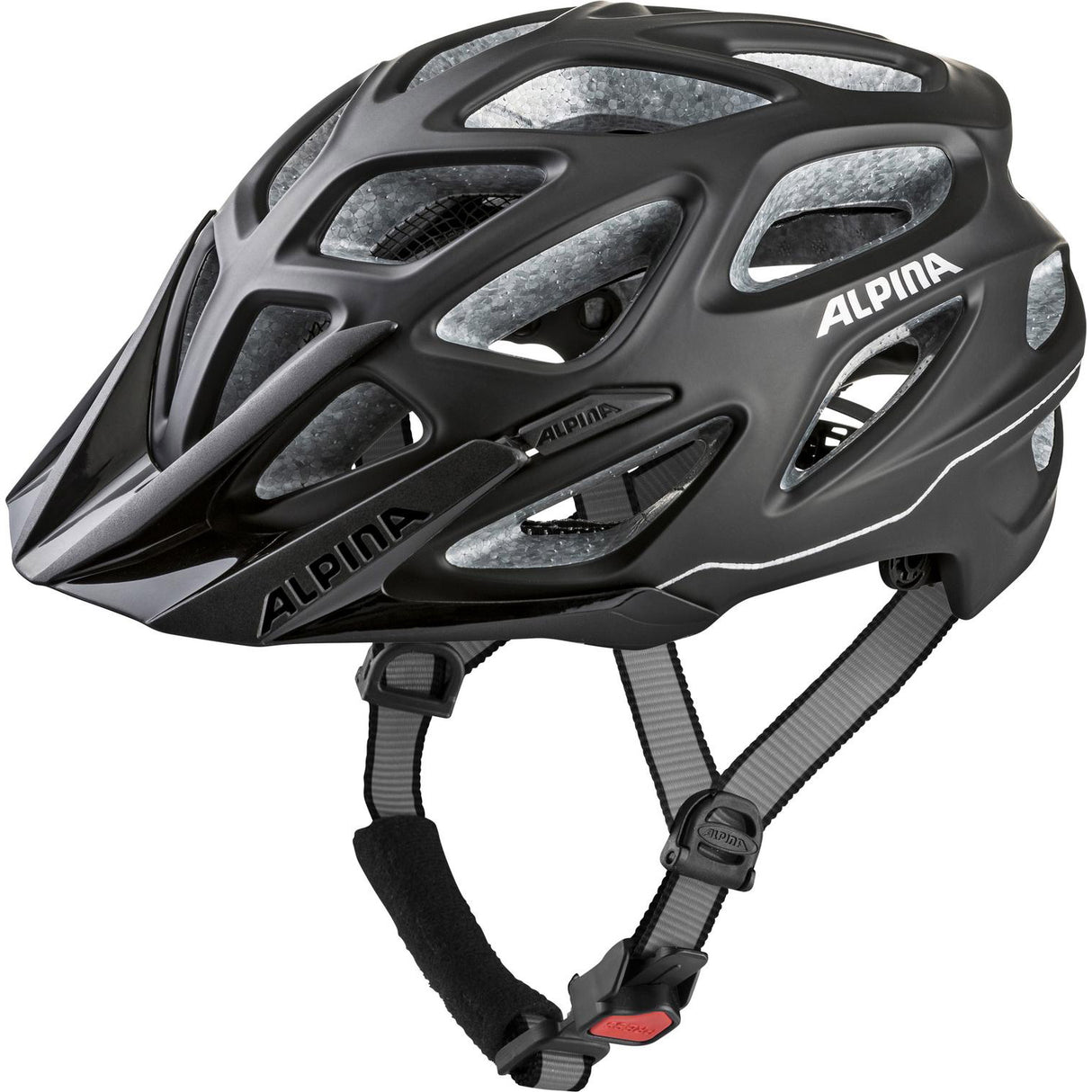 Olympische Sportbekleidung Alpina Sport MTB Helm Mythos 3.0 L.E. 52-57 Matt Black