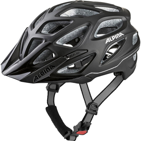 Olympische Sportbekleidung Alpina Sport MTB Helm Mythos 3.0 L.E. 52-57 Matt Black