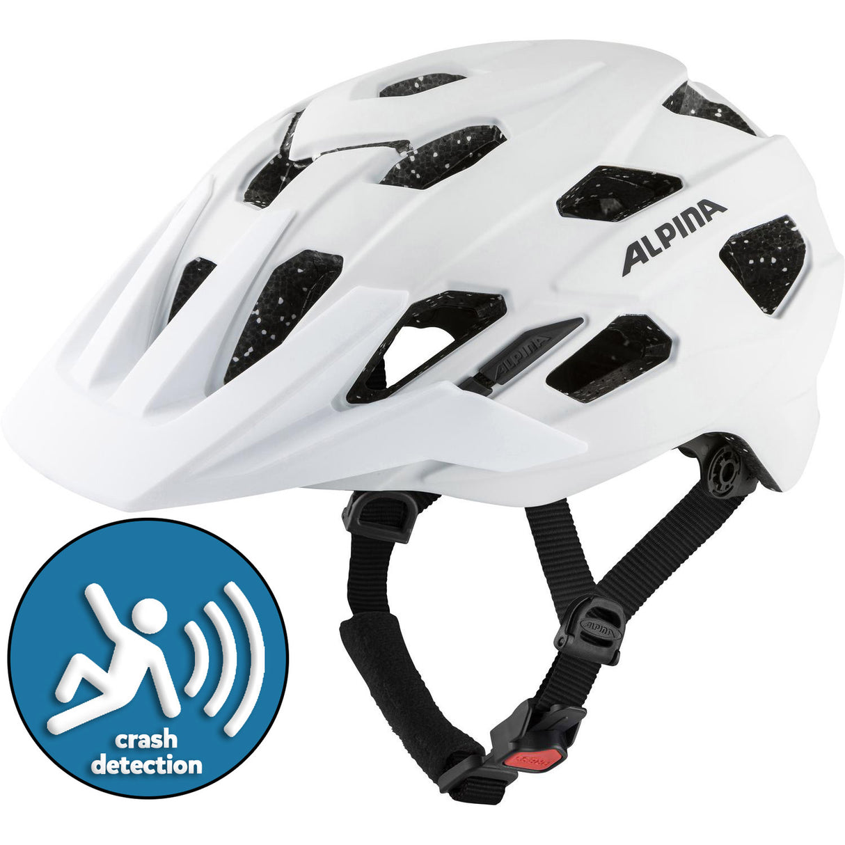 Alpina Sport-MTB-Helm Anzana Tocsen 52-57 mattweiß