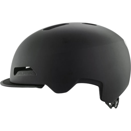 Olympische Sportbekleidung Alpina Sports Urban Helm Brooklyn 52-57 mattschwarz