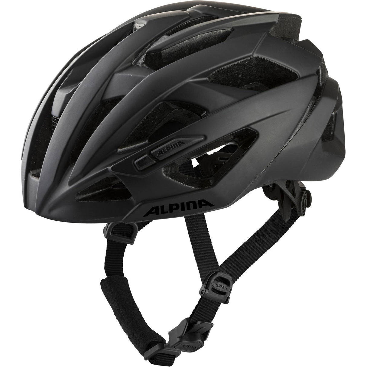 Alpina Sportrennhelm Valparola 55-59 mattschwarz