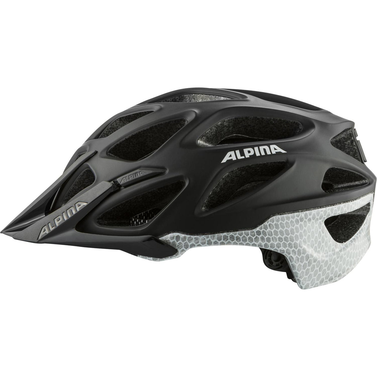 Alpina Sport-MTB-Helm Mythos reflektierend 57-62 schwarz
