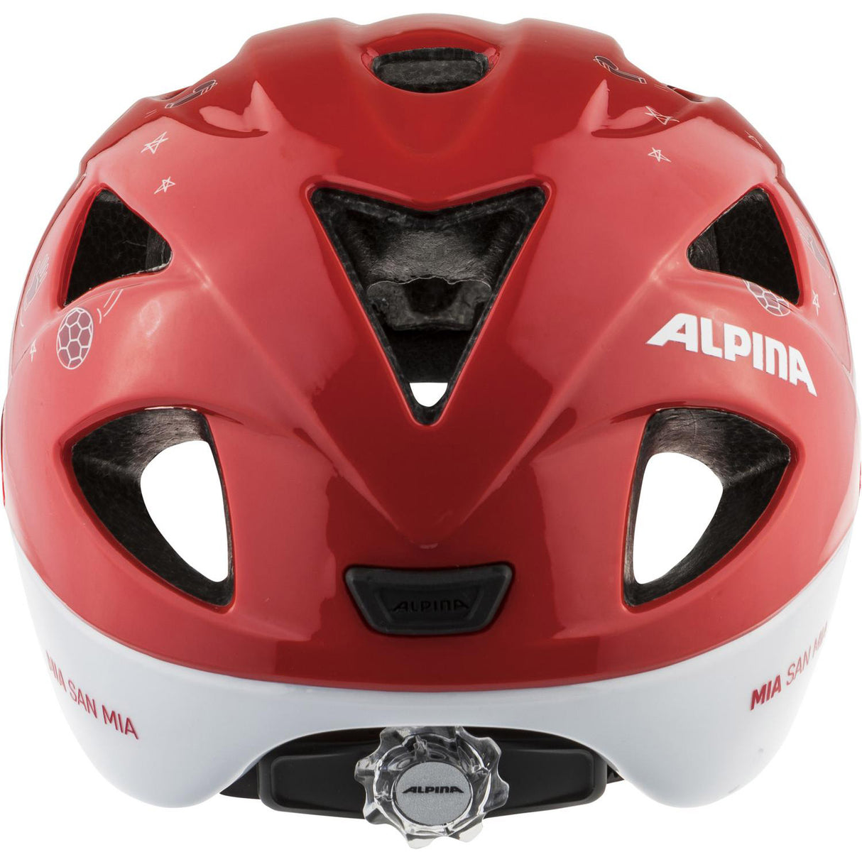 Alpina Sports Kinderhelm Ximo FCB 47-51 glänzend