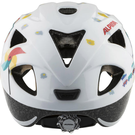 Alpina Sports Kinderhelm Ximo White Bear 47-51 Glanz