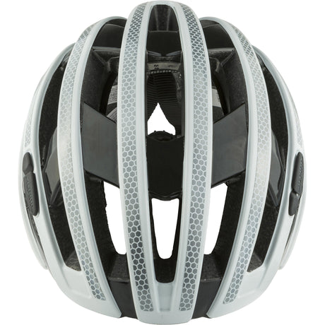 Alpina Sport-Rennhelm Ravel reflektierend 51-56 glänzend weiß