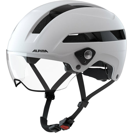 Alpina Sports Urban Helm Soho Visier 51-56 mattweiß
