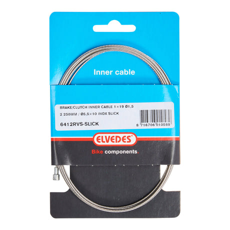 ELVEDES REM BINNenkabel 2250 mm Edelstahl V-Nipple