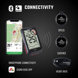 Sigma Rox 4.0 GPS SW White HR Lenkhalter + Ant + Ble Brabstiev