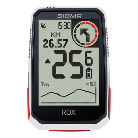 Sigma ROX 4.0 GPS SW WI HR STARTHER HOD CAD SNELH Sensor Top Mount Set Set