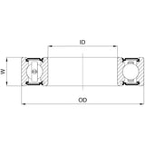 Union Kugellager Kugellager CB-078 12x32x10