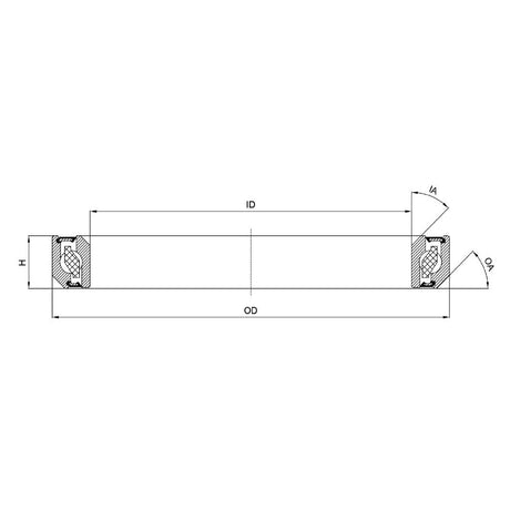 Union Kugellager Kugellager CB-725 30,15x41,8x7