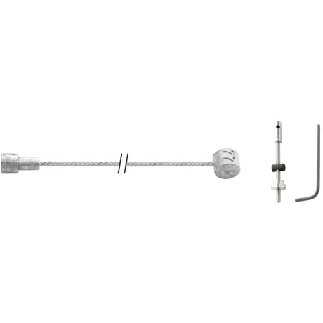 ELVEDES 6473 Edelstahl Indoor -Kabel -Kabel -Trommelbrems -Tonne -Peer mit Stelbout auf der Karte