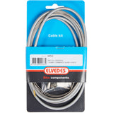 Getriebekabel Set ELVEDEN 1700 2250 mm Universal Sturmey Archer Edelstahl - Silber (auf der Karte)
