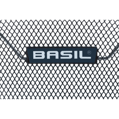 Basilikum Lesto - Fahrradkorb - auf der Rückseite - schwarz
