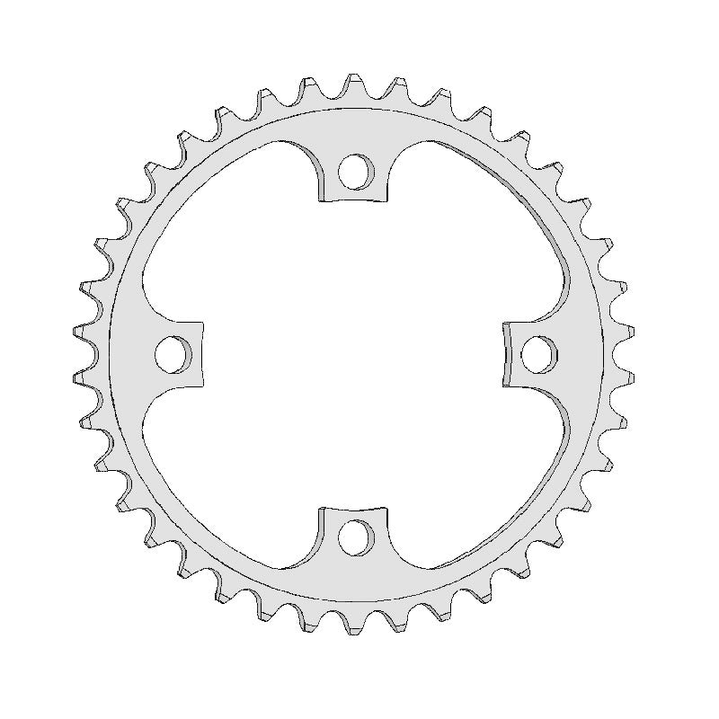 Esjot Gear Re Bosch, Yamaha Bafang, Brose 1 2x3 32 Alu 38t