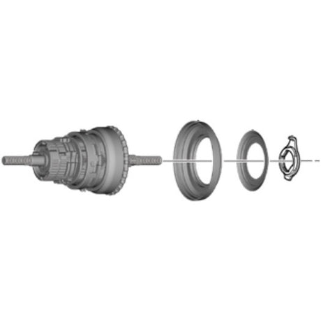 Shimano Interieur 175,5 mm Remnaaf SG-C3000-7C-DX