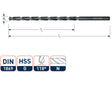 Rotec Spiralbohrer extra lang 12,0x295 205