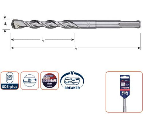 Rotec SDS-Bohrer 410 460 18 mm