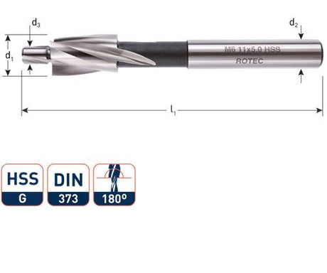 Rotec Senker M6 11 6,6