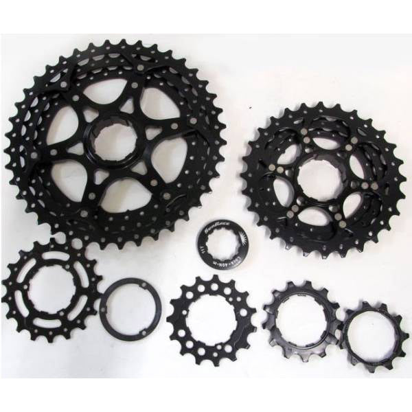 Sonnenrasse Kassette 10V 11-40 CSMS3 Schwarz
