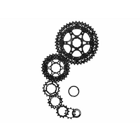 Sonnenrasse Kassette 10V 11-42 CSMS3 Schwarz