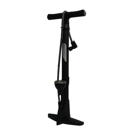 VWP-Bodenpumpe mit Druckmesser PVC GF-43P Schwarz