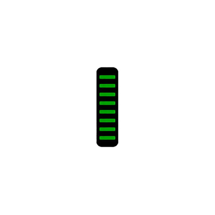 UVP Proguard Bolt on V1 – vorne – Aufkleber – Standard – grün