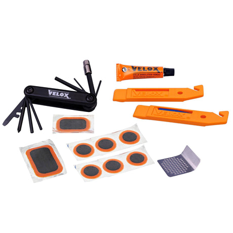 Velox Reifenreparaturset mit Reifenhebern und Multitool