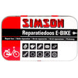 Reparaturbox E-Bike Aluminium Red White 14-Piece