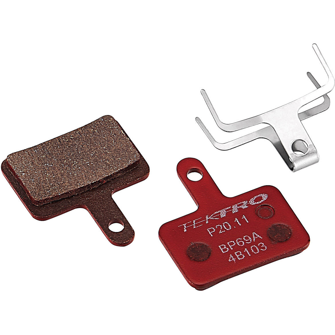 Tektro -Scheibenbremsblock P2011 Shimano Metall Keramik pro 15 Sets