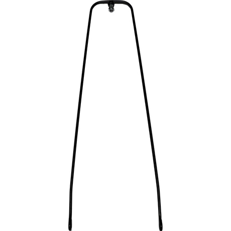 Eurofender Kotflügelstange 28 Gewinde 350 mm Pad-Halterung. schwarz