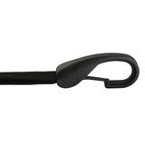 Widk Snelbinder mit großartigem Sicherheitshaken und 4 Reifen. Schwarz 57 cm