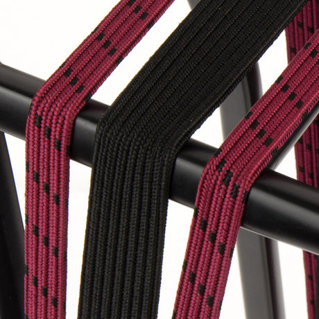Widek b.v. Widek Triobinder Öse mit Haken 24+2x12mm schwarz bordeaux