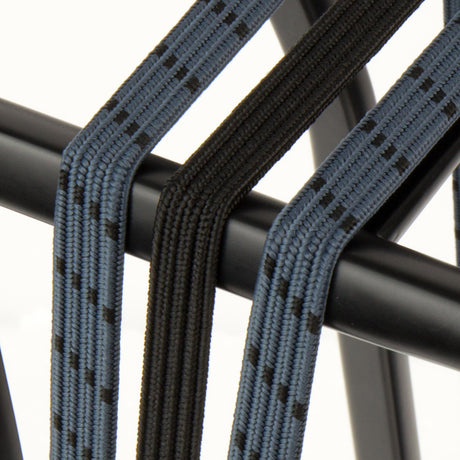 Widek Triobinderöse mit Haken 3x12mm schwarz blaugrau