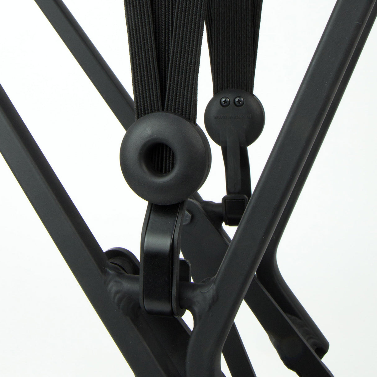 Qibbel Widk Triobinder Auge mit Haken 3x12mm schwarzer Steingrau
