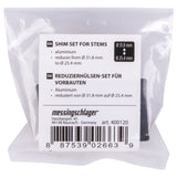 M-Wellenfüllungssatz Lenker 25,4 mm bis 31,8 mm Schwarz