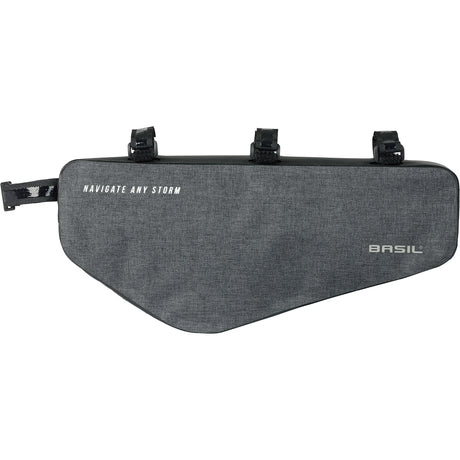 Der Basilikum Navigator Storm Frametas - wasserdichte Fahrradbeutel - Unisex - Schwarz
