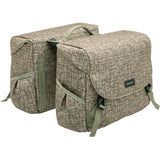 Mondi Joy Double Fahrradbeutel - Wasser - Repellent Polyester - Racktime - Ivy Grey