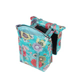 Basilikum Bloom Field Doppelfahrradbeutel, wasserdicht, himmelblau, 35l