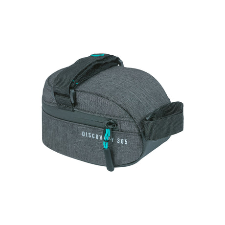 Basilikum Discovery 365d Satteltaschen, schwarzer Nahkampf