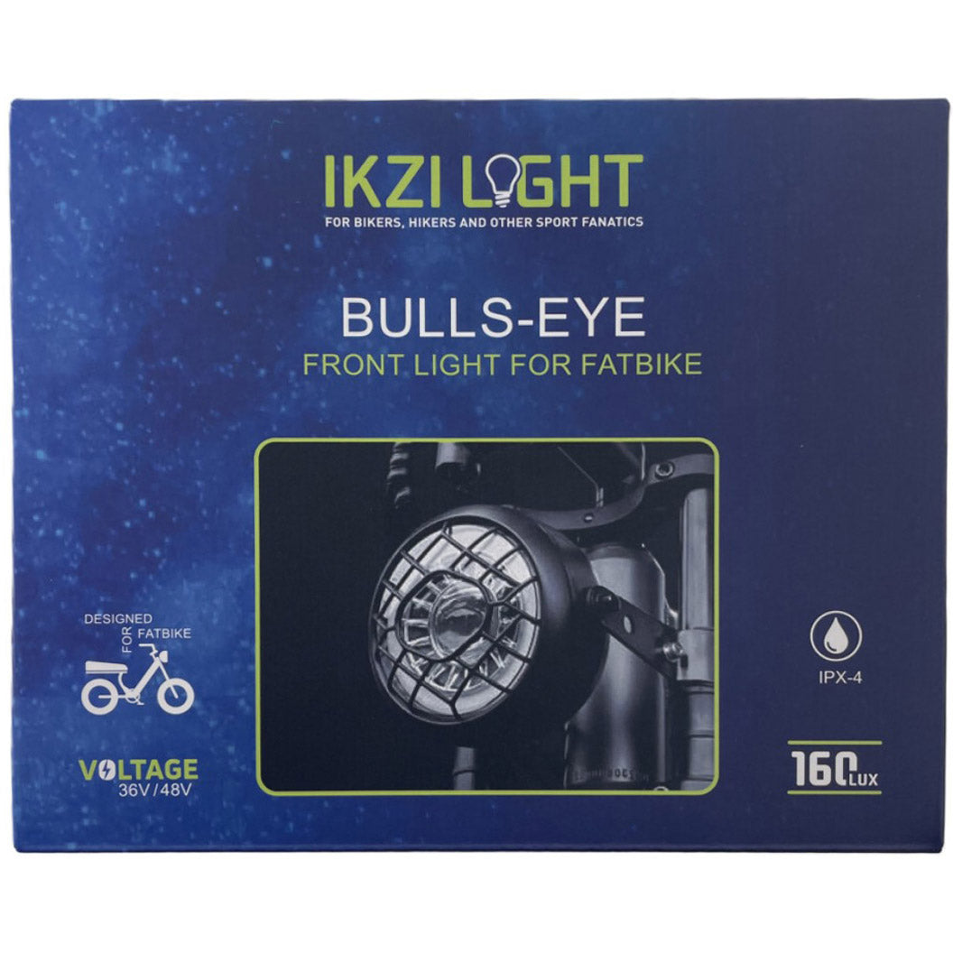 Ikzilight Scheinwerfer Bull-Eye für Fatbike
