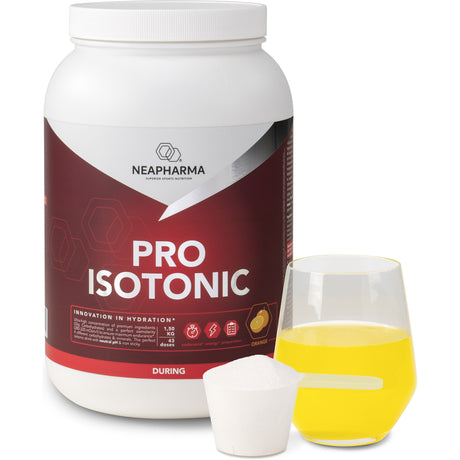 NeaPharma Neafarma Isotonische Pulver isotonische Orangen -Topf 1,5 kg