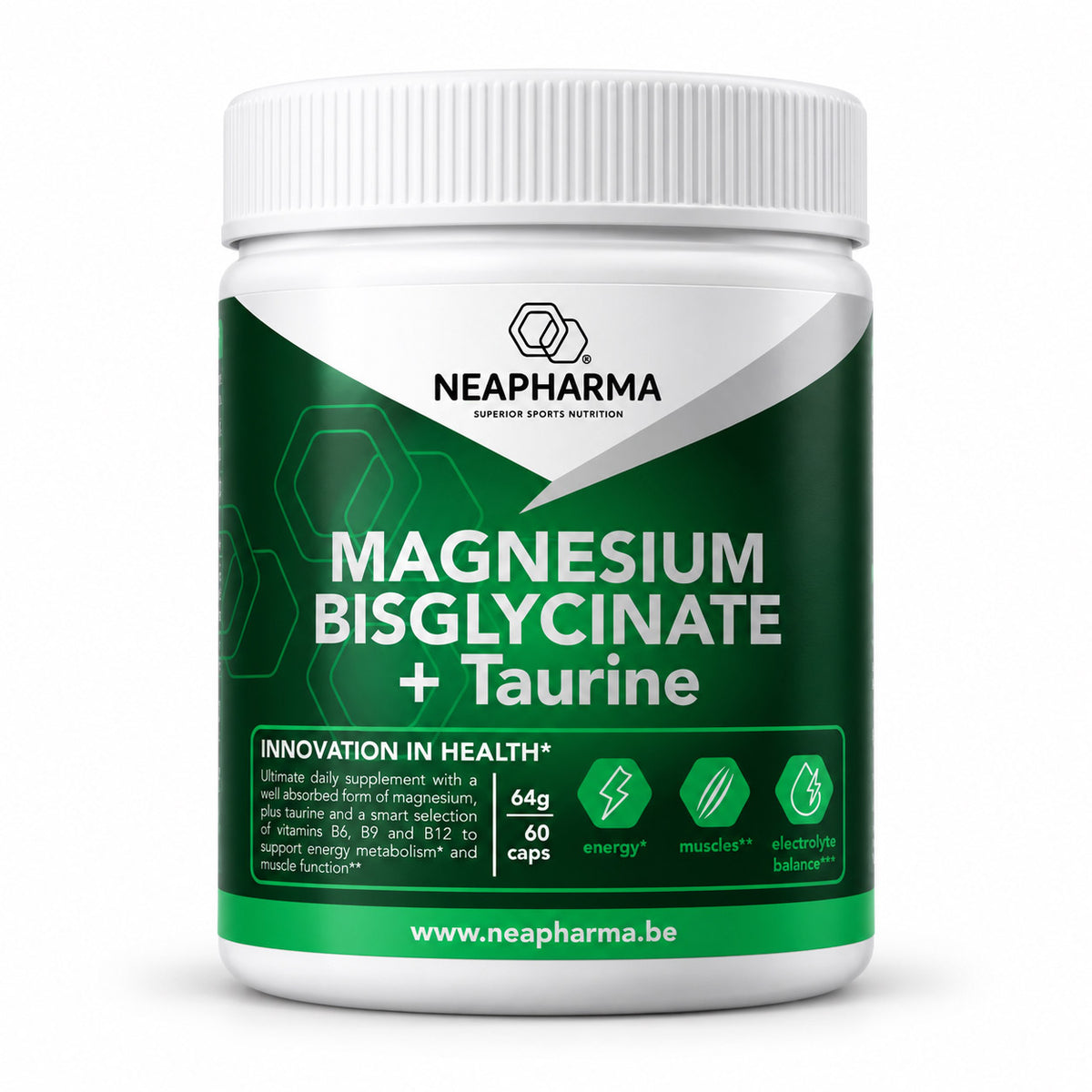Neapharma capsules magnesium bisglycinate pot (60st)